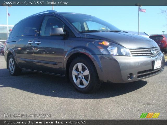 2009 Nissan Quest 3.5 SE in Smoke