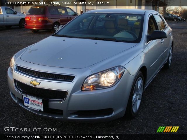 2010 Chevrolet Malibu LS Sedan in Silver Ice Metallic