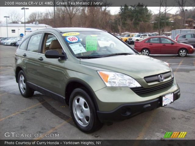 2008 Honda CR-V LX 4WD in Green Tea Metallic
