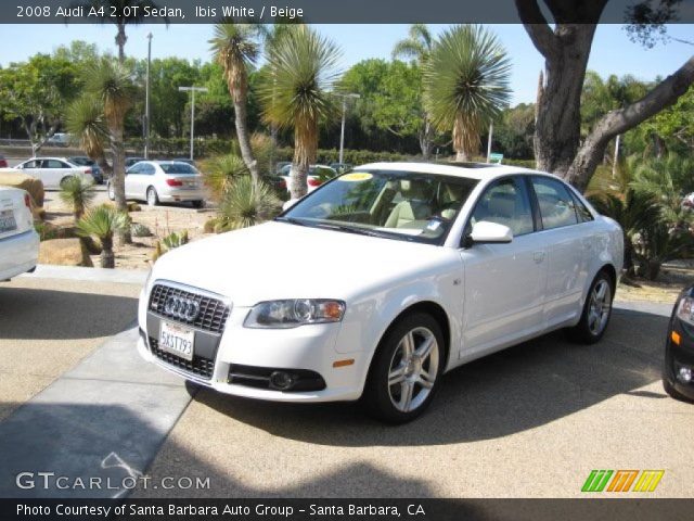 2008 Audi A4 2.0T Sedan in Ibis White