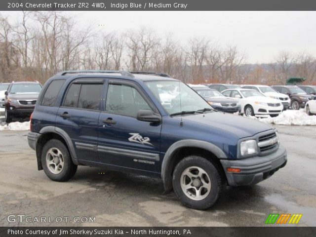 2004 Chevrolet Tracker ZR2 4WD in Indigo Blue