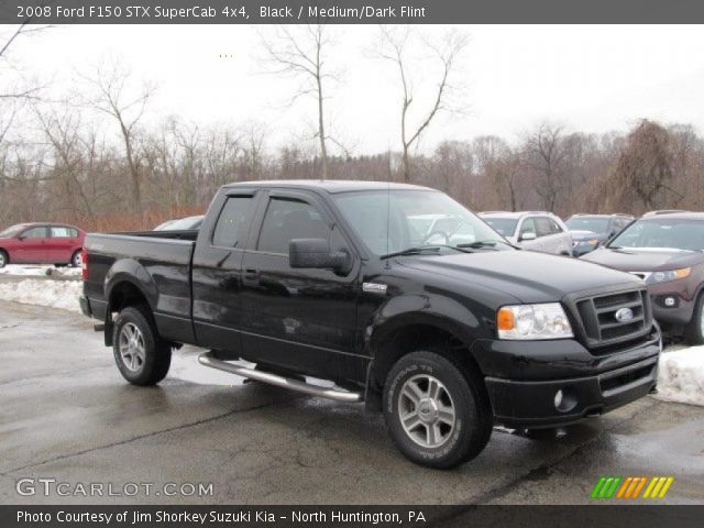 2008 Ford F150 STX SuperCab 4x4 in Black