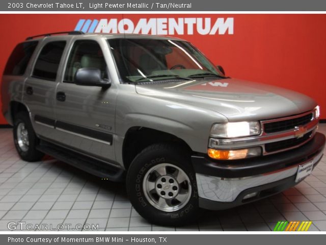 2003 Chevrolet Tahoe LT in Light Pewter Metallic