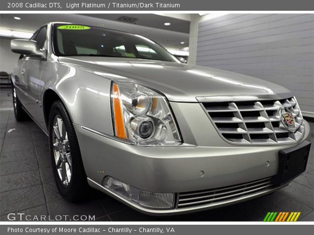 2008 Cadillac DTS  in Light Platinum