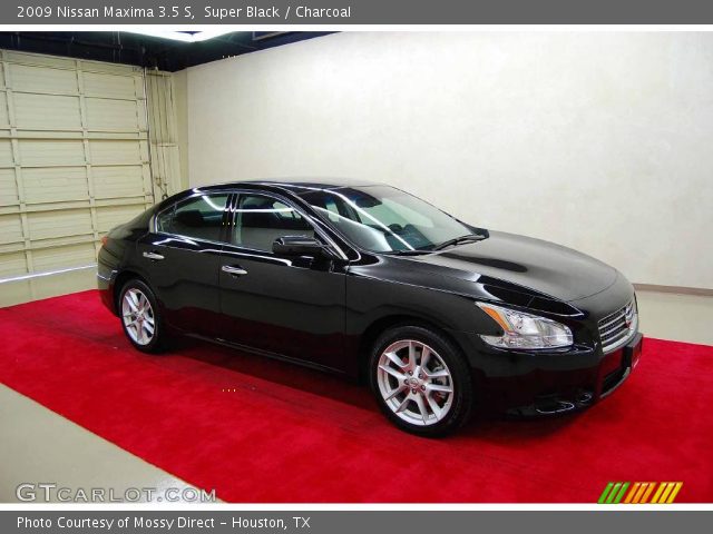 2009 Nissan Maxima 3.5 S in Super Black