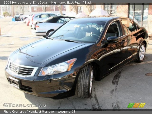 2008 Honda Accord EX-L Sedan in Nighthawk Black Pearl