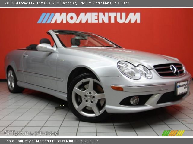 2006 Mercedes-Benz CLK 500 Cabriolet in Iridium Silver Metallic