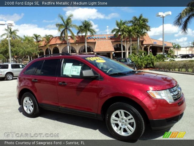 2008 Ford Edge SE in Redfire Metallic
