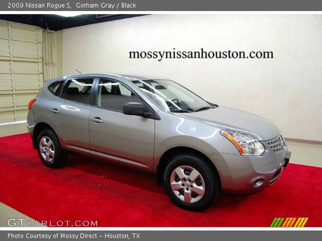 2009 Nissan Rogue S in Gotham Gray