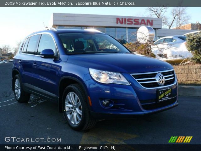 2009 Volkswagen Tiguan SE 4Motion in Sapphire Blue Metallic