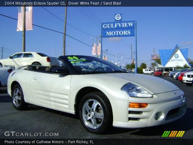 2004 Mitsubishi Eclipse Spyder GS in Dover White Pearl