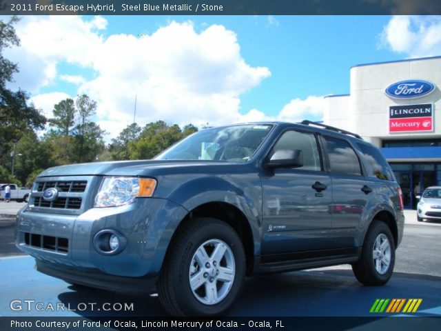 2011 Ford Escape Hybrid in Steel Blue Metallic