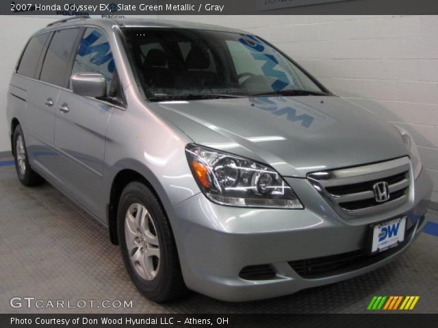 2007 Honda Odyssey EX in Slate Green Metallic