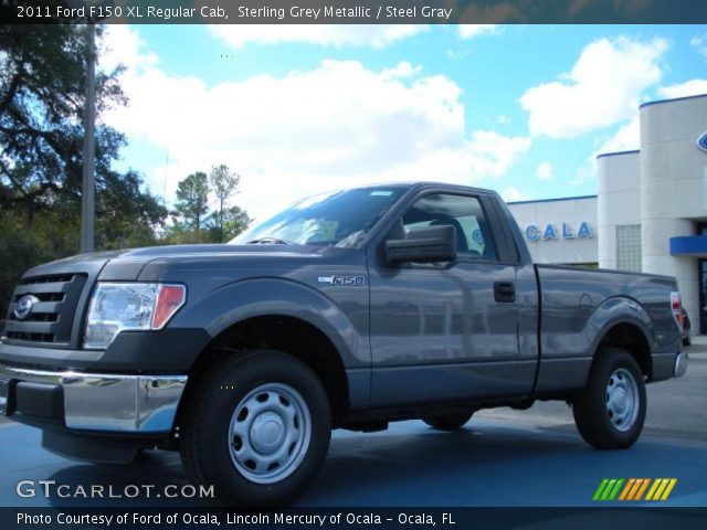 2011 Ford F150 XL Regular Cab in Sterling Grey Metallic