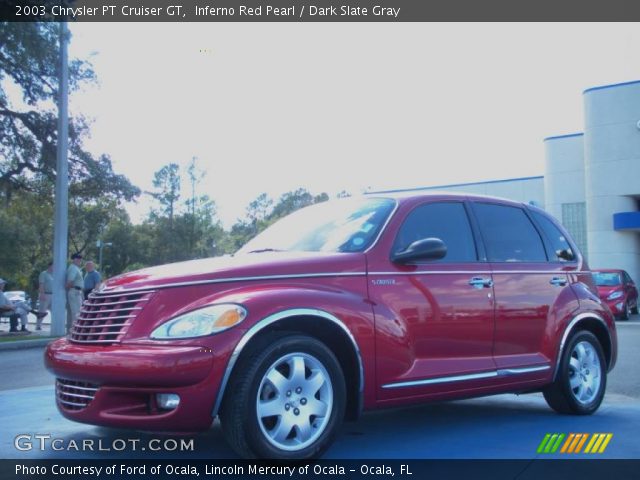 2003 Chrysler PT Cruiser GT in Inferno Red Pearl