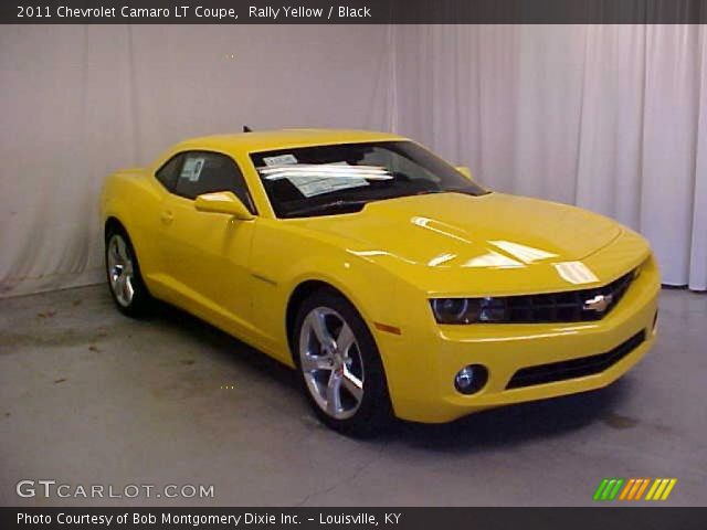 2011 Chevrolet Camaro LT Coupe in Rally Yellow