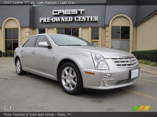 2007 Cadillac STS V6 in Light Platinum