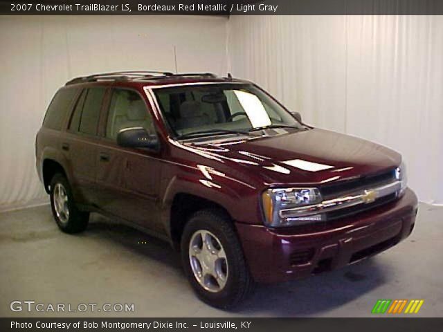 2007 Chevrolet TrailBlazer LS in Bordeaux Red Metallic
