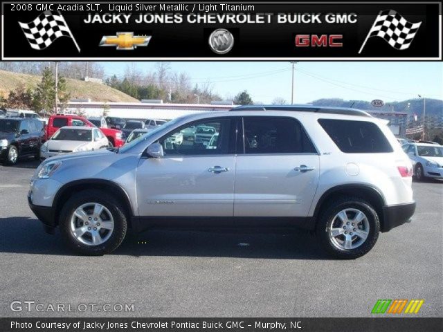 2008 GMC Acadia SLT in Liquid Silver Metallic