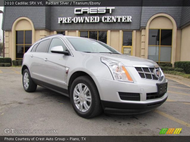 2010 Cadillac SRX V6 in Radiant Silver