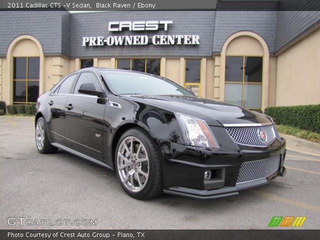 2011 Cadillac CTS -V Sedan in Black Raven