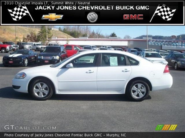 2010 Chevrolet Impala LT in Summit White