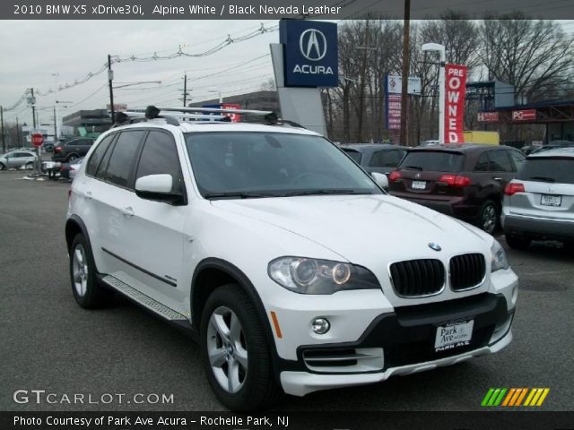 2010 BMW X5 xDrive30i in Alpine White