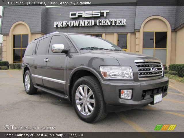 2010 Infiniti QX 56 4WD in Silver Graphite