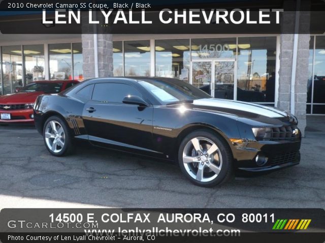 2010 Chevrolet Camaro SS Coupe in Black