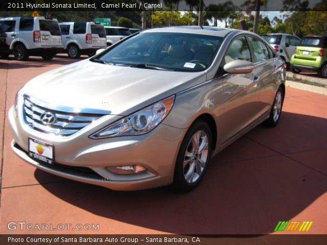 2011 Hyundai Sonata Limited in Camel Pearl