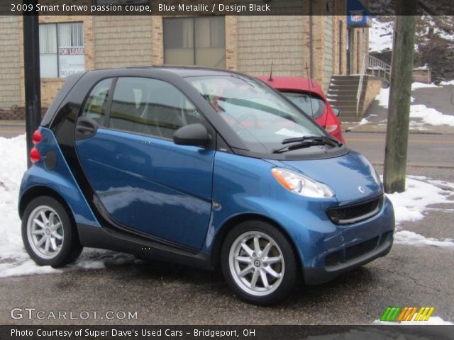 2009 Smart fortwo passion coupe in Blue Metallic