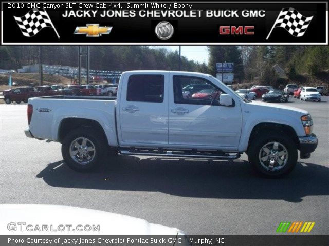2010 GMC Canyon SLT Crew Cab 4x4 in Summit White