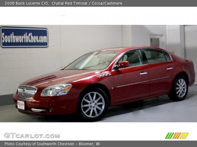 2008 Buick Lucerne CXS in Crystal Red Tintcoat