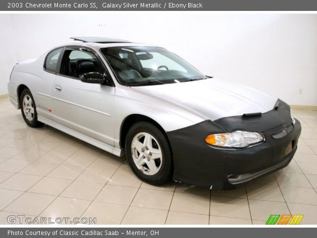 2003 Chevrolet Monte Carlo SS in Galaxy Silver Metallic