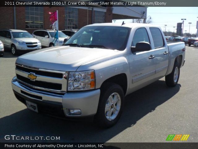 2011 Chevrolet Silverado 1500 LT Crew Cab in Sheer Silver Metallic