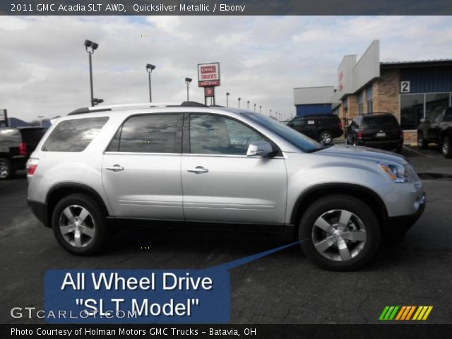 2011 GMC Acadia SLT AWD in Quicksilver Metallic