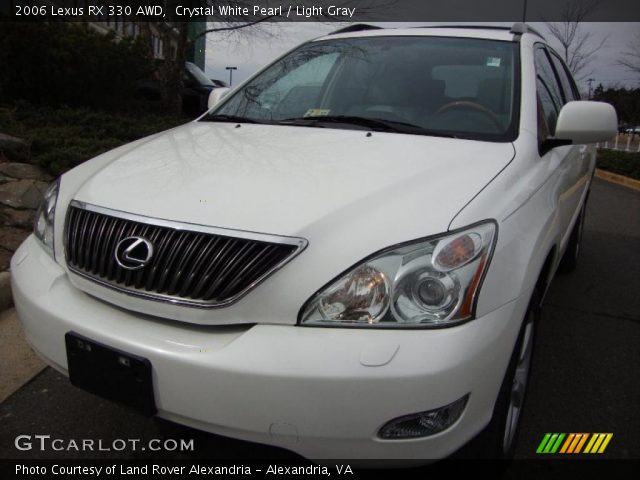 2006 Lexus RX 330 AWD in Crystal White Pearl