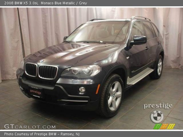 2008 BMW X5 3.0si in Monaco Blue Metallic