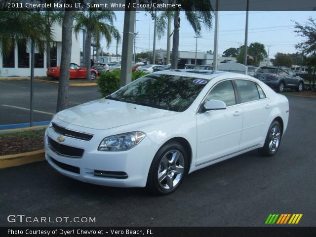 2011 Chevrolet Malibu LT in Summit White