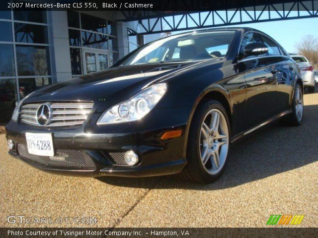 2007 Mercedes-Benz CLS 550 in Black