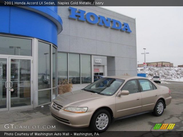 2001 Honda Accord LX Sedan in Naples Gold Metallic