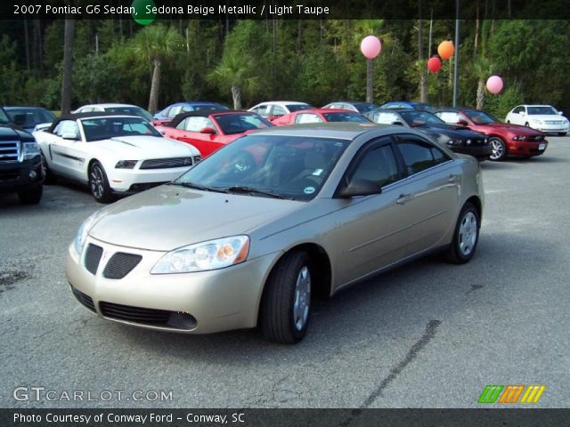 2007 Pontiac G6 Sedan in Sedona Beige Metallic