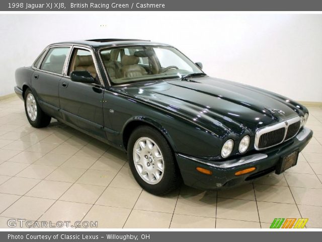 1998 Jaguar XJ XJ8 in British Racing Green