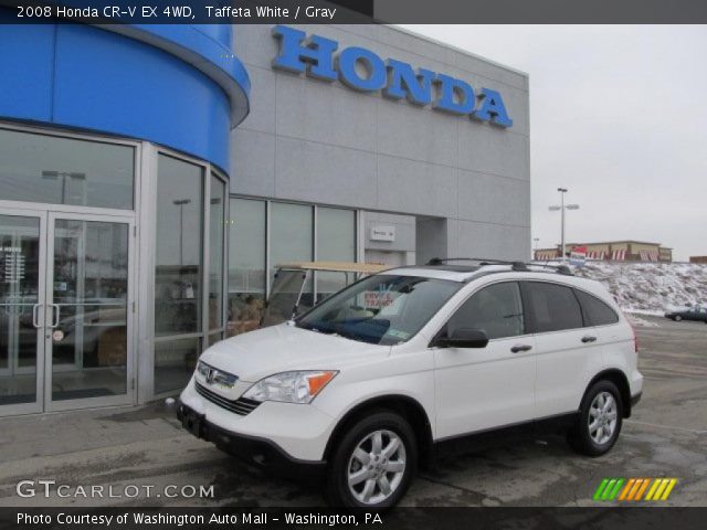 2008 Honda CR-V EX 4WD in Taffeta White
