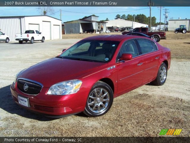 2007 Buick Lucerne CXL in Crimson Pearl Tintcoat