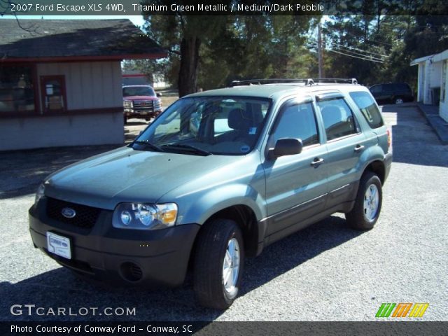 2007 Ford Escape XLS 4WD in Titanium Green Metallic