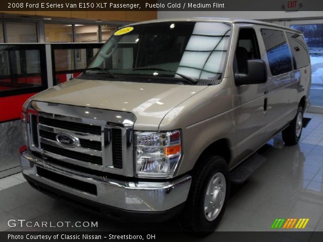 2008 Ford E Series Van E150 XLT Passenger in Pueblo Gold