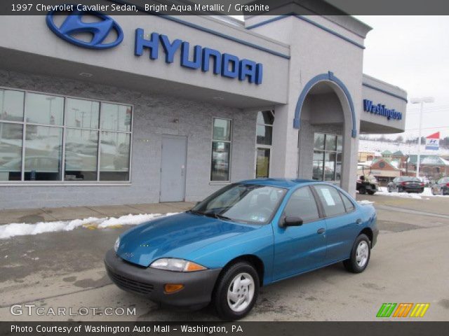 1997 Chevrolet Cavalier Sedan in Bright Aqua Metallic