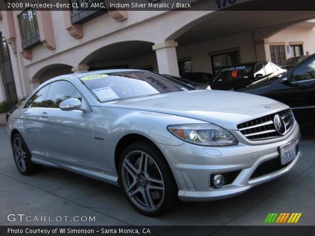 2008 Mercedes-Benz CL 63 AMG in Iridium Silver Metallic