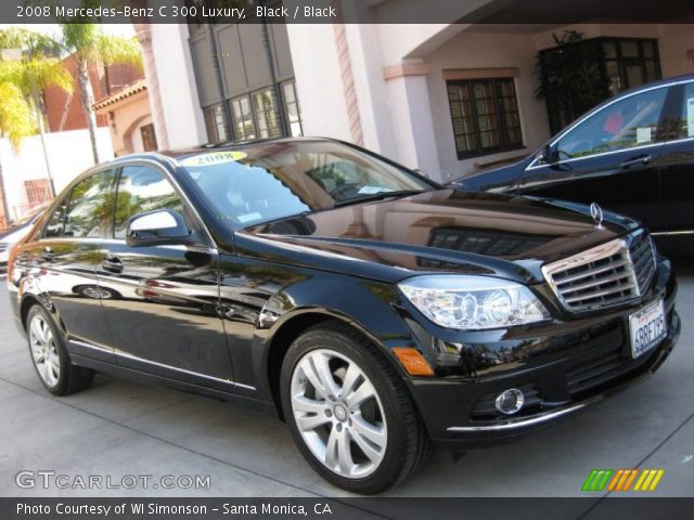 2008 Mercedes-Benz C 300 Luxury in Black